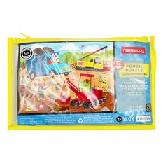 mudpuppy 攜帶拼圖 建築工地, 12片, 1組