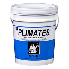 PLIMATES 金絲猴（水性）磁磚專用透明漆, P-116, 3.5kg, 1桶