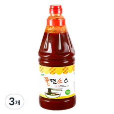 美味的 Chandeul 白米食品 Jjolmyeon 醬, 2kg, 3個