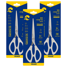 피스코리아 오피스 가위 M-512, 랜덤발송, 3개