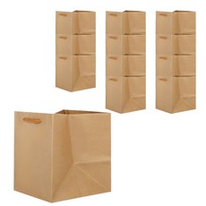 Lead Home 耐用方形素色飯盒 12p, 棕色的