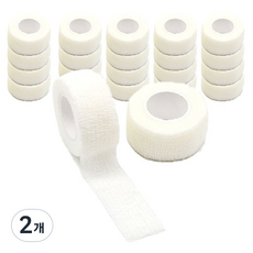 블랙베리 블랙벨 스포츠 테이핑 테이프 화이트, 36개입, 2개