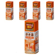 키키유 솔트 탄산 입욕제, 360g, 5개