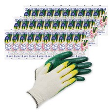 Songhak 雙手雙藍色塗層手套 P-4, 混色, 30入