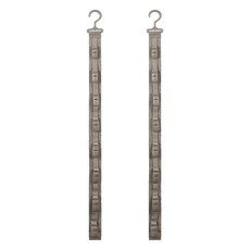 FaSoLa 日本8連夾帽子掛繩, 卡其色, 2個