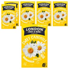 LONDON FRUIT & HERB 蜜香甘菊茶包, 1.5g, 20個, 6盒