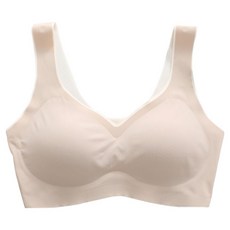 舒芙蕾軟Q 無鋼圈內衣, 親膚感內衣, XL, 肉