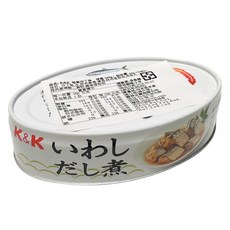 K&K 佃煮沙丁魚, 100g, 1罐