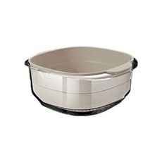 HouseTip 瀝水籃 + 透明託盤組, 灰色, 1套