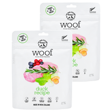 NZ Natural PET FOOD WOOF狗狗冷凍乾燥生食餐, 鴨肉, 50g, 2包
