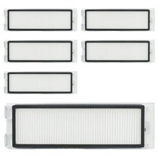 YOLOMi 悠樂米 高品質副廠耗材濾網套餐6件組 石頭 Q revo適用, 1組, 單一商品