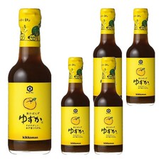기꼬만 폰즈 유즈카, 250ml, 5개