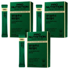 Pro Nutrition 暢通蘆薈果凍 蘋果口味 14條入, 14條, 20g, 3盒
