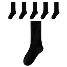 피어니스트 여성용 스트릿 장목 양말 6켤레 세트