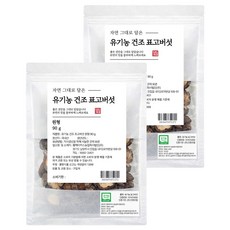 자연 그대로 담은 유기농 건조 표고버섯 원형, 90g, 2개