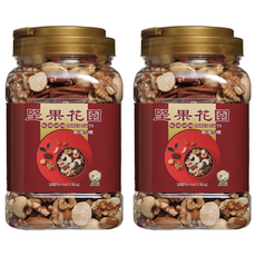 Global Garden 盛花園 堅果花園五寶重量罐, 630g, 2罐