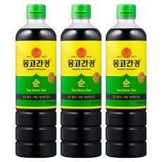 蒙古醬油即食醬, 900ml, 3個