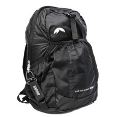 Sanro 折疊超輕量登山包 小型 20L, 黑色