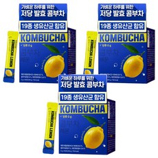 나우그린 레몬 콤부차, 5g, 50개입, 3개