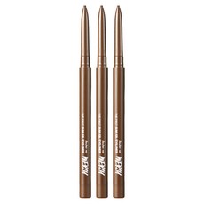 머지 더 퍼스트 슬림 젤 아이라이너 0.05g, GS4브라운쿼츠, 3개