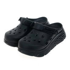 SKECHERS 女款 MAX CUSHIONING 涼鞋 黑色 可機洗, 26cm