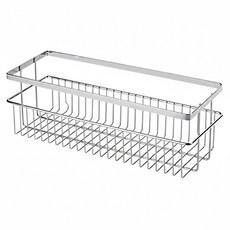 spider loc 免鑽孔浴室置物架附不鏽鋼壁掛勾 銀色, 1個