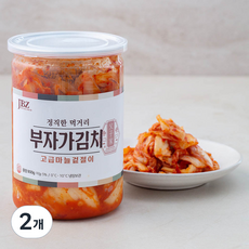 부자가김치 고급 마늘 겉절이, 800g, 2개