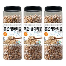 대구농산 볶은 병아리콩 통, 500g, 3개