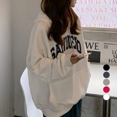 DM聖地牙哥寬鬆連帽T恤