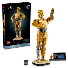 LEGO 75398 積木 C-3PO 18歲以上, 金色 + 銀色, 1盒