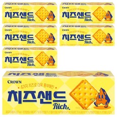 크라운 치즈샌드리치, 6개, 45g