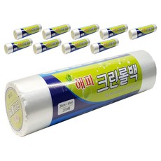 해피크린 식품 포장용 롤백 대 30cm x 40cm, 대(L), 200개입, 10개