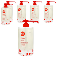 B&B容器式廚房清潔劑, 1L, 6個