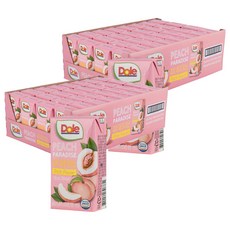 돌 피치 파라다이스 주스, 120ml, 64개