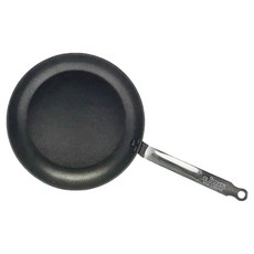 de Buyer 畢耶 Choc 黑銀都會TWISTY活動柄系列 加厚不沾平底鍋 不含握柄 適用IH感應爐 直徑14 x 3.2cm 600g, 20cm, 1個