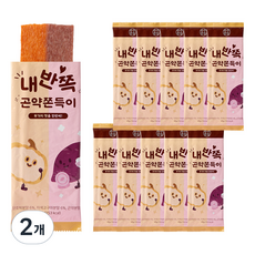 Sunsuhouse 韓式蒟蒻手撕條隨身包 甜南瓜&紫地瓜風味, 20包, 45g