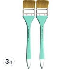 어썸페인팅 다용도 백붓 배경붓 납작붓 넓은붓 SHORT WIDE 2p, 3호(50mm), 3개