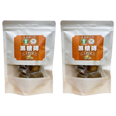 初誠良物 古坑鄉農會聯名 台灣老薑黑糖磚, 18g, 10顆, 2包