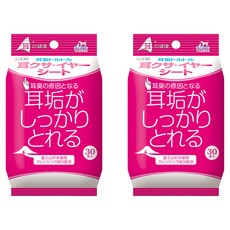 TAURUS 耳垢清光光濕紙巾 TD171529, 30張, 2包