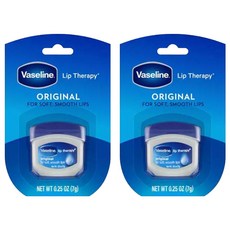 Vaseline 凡士林 護唇膏 原味 滋潤保濕, 0.25oz, 2件