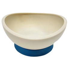 FLYTTA 寵物吸盤碗 海洋蘇打藍 PP/SILICONE/PA66/PC/SPS材質 耐熱溫度130°C 400ml, 1個