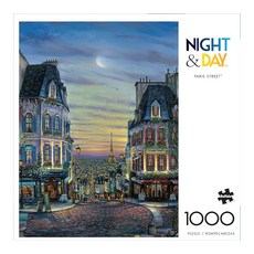 創彩 5D鑽石畫 40x30cm, 街道 藍色, 1組