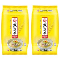 OTTOGI 不倒翁 梔子素麵條, 3kg, 2包