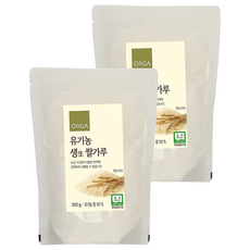 올가홀푸드 올가 유기농 생쌀가루, 350g, 2개