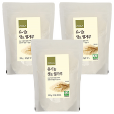 올가홀푸드 올가 유기농 생쌀가루, 350g, 3개