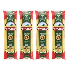 디벨라 스파게티, 500g, 4개
