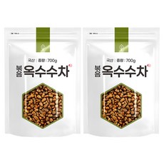 자연초 볶음옥수수차, 700g, 1개입, 2개