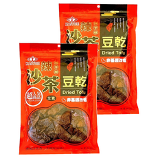 凱岳 頭等艙 全素辣沙茶豆乾, 300g, 2包