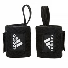 adidas 愛迪達 纏繞式護腕 ADAC-13100 2個, 黑色, 1組