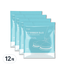 Mugu 圓形濕拖巾 無香 20片, 12個